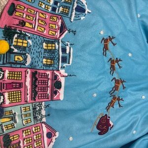 Whimsical Christmas tree skirt